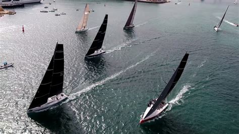 rolex middle sea race 2017 start